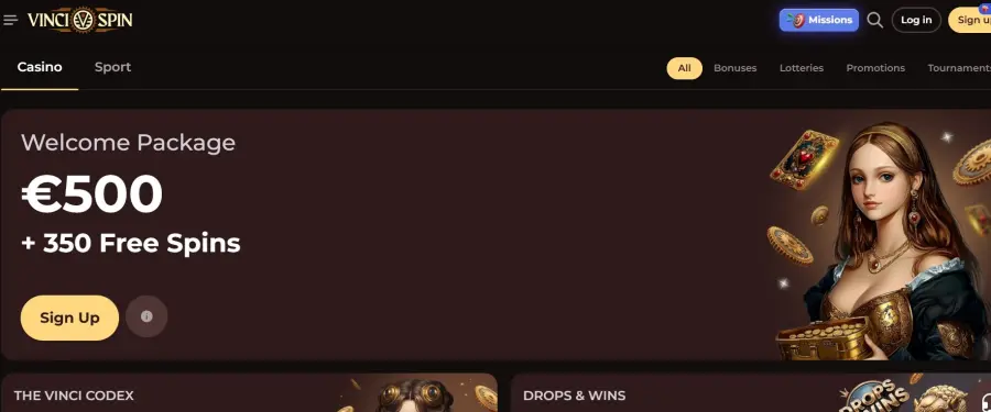 Vinci Spin casino